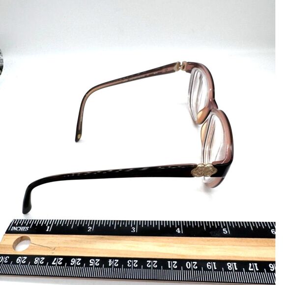 Tommy Bahama Tortoise Rose Eyeglasses Gold Hardware - Picture 5 of 6